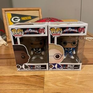 Funko Blue And Black Rangers